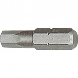 Бита 1/4&quot; HEX шестигранная H4 L=25мм,LICOTA