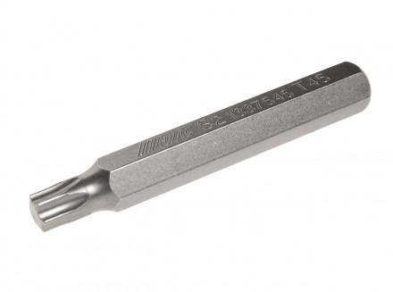Бита 10мм TORX удлиненная T45*75мм S2 JTC
