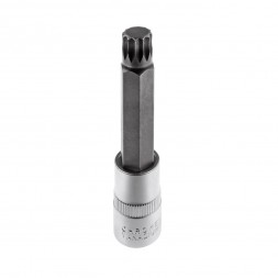 Головка cо вставкой SPLINE 1/2&quot; M12 L=100мм, AV Steel