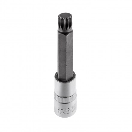 Головка cо вставкой SPLINE 1/2&quot; M12 L=100мм, AV Steel