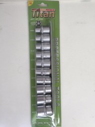 Набор головок SP-1210 1/2&quot; 10-24мм, 10 шт. SUPER LOCK, TITAN PREMIUM