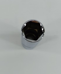 Головка ударная 17мм-1/2&quot;,6-гранная, удлиненная Titan