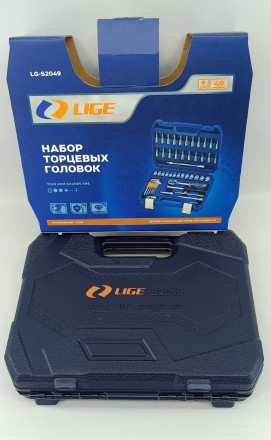 Набор торцевых головок 49 пред. (1/4&quot;, 6-гран.), в кейсе