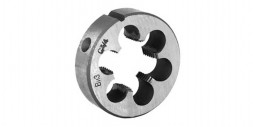 Плашка дюймовая BSW 1/2&quot; шаг 12 ниток сталь 9 XC