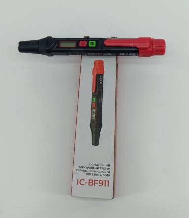 электронный тестер тормозной жидкости DOT3, DOT4, DOT5.1 iCartool IC-BF911