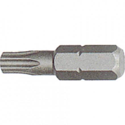 Бита 1/4&quot; TORX T25 25мм, с отверстием, LICOTA