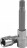 Головка-1/2&quot; с битой SPLINE M18, L=100мм, OMBRA