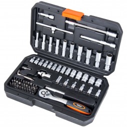 Набор инструмента 1/4&quot; 72 предмета, AV Steel