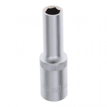 Головка торцевая 1/2&quot; 10мм 6-гранная удлиненная, AV Steel