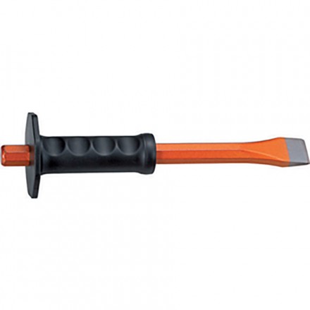 Зубило 26*250мм CrMo с гофриров ручкой LICOTA