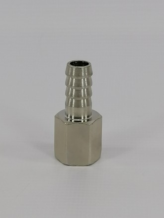 Штуцер с внутренней резьбой 1/4&quot; 10мм