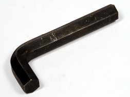 Ключ 6-гранный 5мм Г-образный, черный, BM
