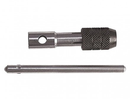 Вороток-держатель Т-образный с быстрозажимым патроном для метчиков ручных М5-М8