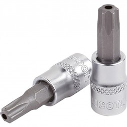 Головка 1/2&quot; с битой TORX T45  L=55мм c отверстием