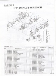 Цилиндр пневмопривода к гайковерту PAW-04048