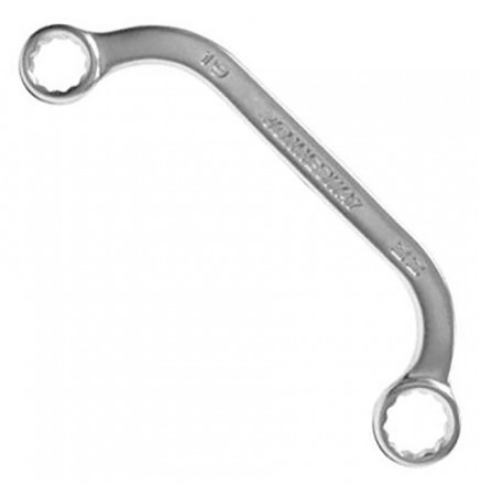 Ключ накидной изогнутый стартерный 14*17мм, JONNESWAY