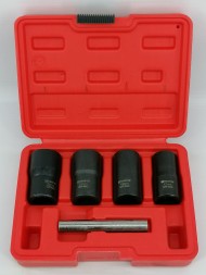 Набор головок для поврежденого крепежа 1/2&quot; DR, 17-22мм, 5 пр.