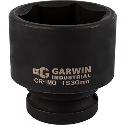 Торцевая головка 32мм -1/2&quot;, 6-гр, ударная, GARWIN
