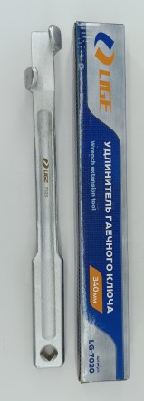 Удлинитель гаечного ключа изогнутый 1/2&quot; L=340 мм