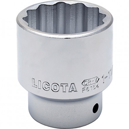 Головка торцевая 1&quot; 12-гран (42,86мм)  1&quot;-11/16&quot; LICOTA