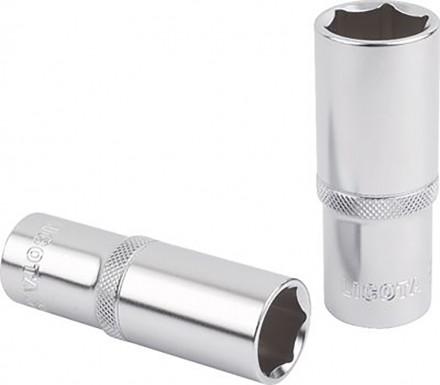 Торцев головка 23мм 1/2&quot;, 6-гр, глубокая, LICOTA
