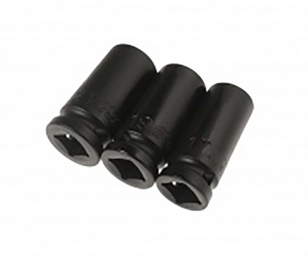 Набор головок ударн.тонкост. 1/2&quot;,(17,19,21мм) JTC/1
