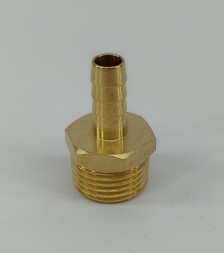 Штуцер пневматический наруж. резьба 1/2&quot;-&quot;ёлочка&quot; 8мм