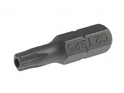 Бита 1/4&quot; TORX TS25H*25мм 5-гранная с отверстием JTC
