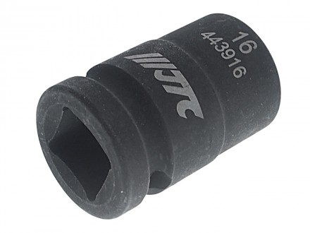 Головка торц ударная 12-гран 1/2&quot;-16мм, L=38мм