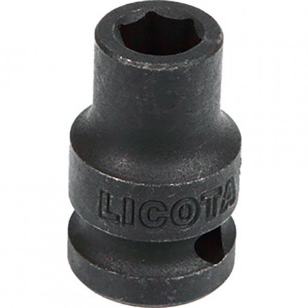Торцевая головка 10мм -3/8&quot;, 6-гр, ударная, LICOTA
