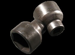 Торцевая головка 19мм-3/4&quot;,6-гранная,кованая,черная