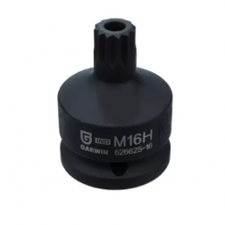 Головка SPLINE ударная  3/4&quot; M16H, L=60 мм, GARWIN