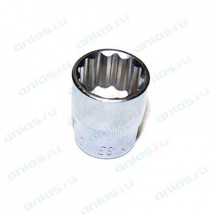 Торцевая головка 12мм-1/2&quot; 12-гр,хром, JW