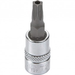 Головка 1/4&quot; с битой TORX T27H,с отверстием,LICOTA