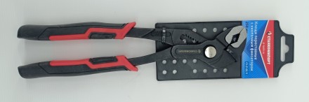 Клещи переставн. с кнопочным фиксатором, 250мм