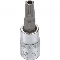 Головка 1/4&quot; с битой TORX T30H,с отверстием,LICOTA