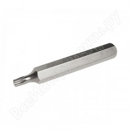 Бита 10мм TORX удлиненная T10*75мм S2 JTC