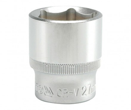 Головка торц 18мм-1/2&quot; 6-гран  CrV,BM