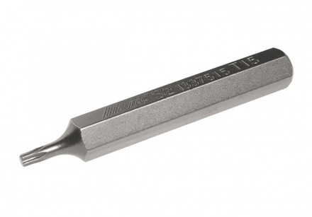 Бита 10мм TORX удлиненная T15*75мм S2 JTC
