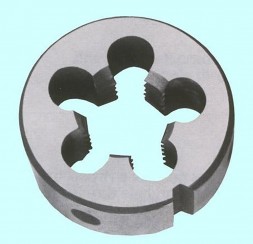 Плашка дюймовая UNC 7/16&quot;шаг 14 нит,dнар=30мм Р6АМ5