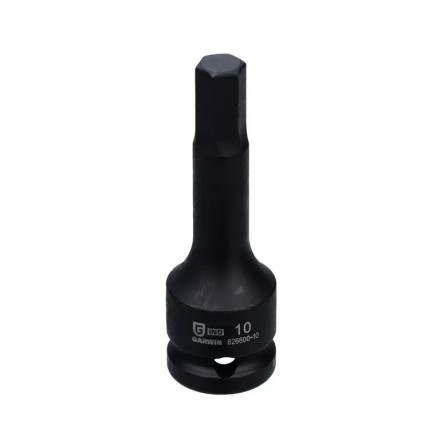 Головка торцевая ударная HEX 1/2&quot; 10 мм L=78 мм, GARWIN