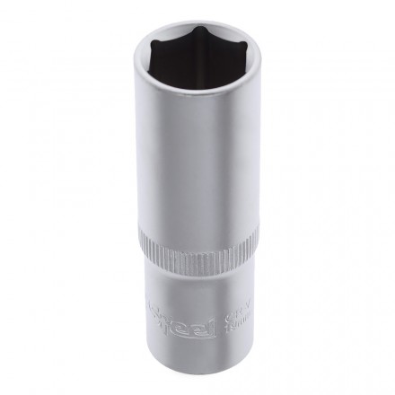 Головка торцевая 1/2&quot; 19мм 6-гранная удлиненная, AV Steel