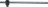 Вороток 1/2&quot; Т-образн., L=380мм, HANS