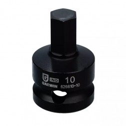 Головка торцевая ударная HEX 1/2&quot; 10 мм L=38,1 мм , GARWIN