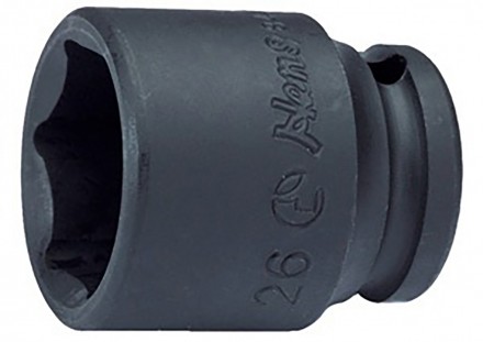 Головка 1/2&quot; 27мм ударная, HANS