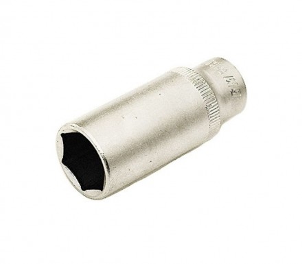 Головка торцевая 22мм-1/2&quot; 6-гранная, глубокая CrV, БМ