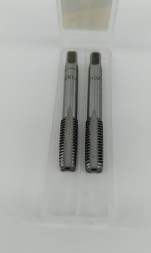 Метчик ручной M 9*1,25 (пара), в пластиковом футляре ЭВРИКА