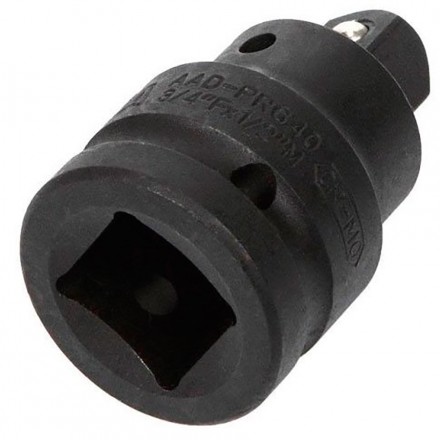 Переходник 3/4&quot;F-1/2&quot;М ударный со сменным квадратом, LICOTA