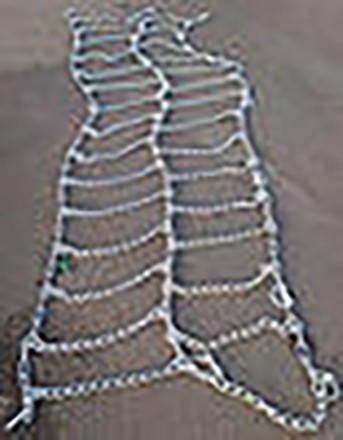 Цепь колесная R-17.5&quot; 225/75 (комплект из 2-х шт.), 6мм, спарка