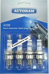 Свеча зажигания А23В для мототехники, бензопил, триммера 1шт